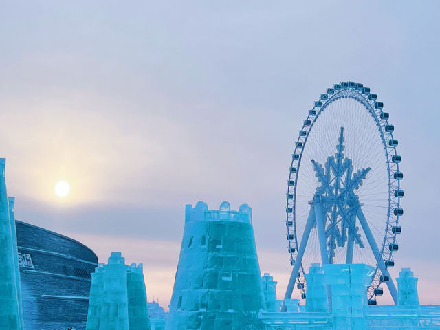 黑龍江哈爾濱｜冰雪大世界。
