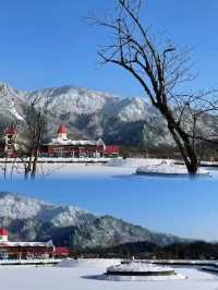 成都西嶺雪山！住進韓劇裡的小屋！！