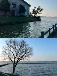 我在池州，平天湖。