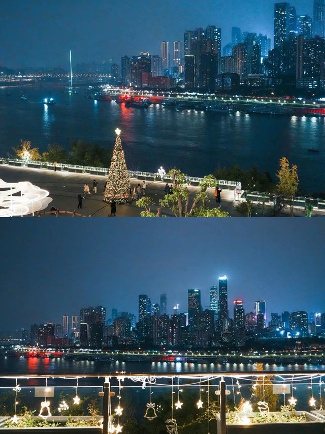 不是香港!是重慶!最孤獨的聖誕樹美到封神 不是香港!是重慶!最孤獨的聖誕樹美到封神