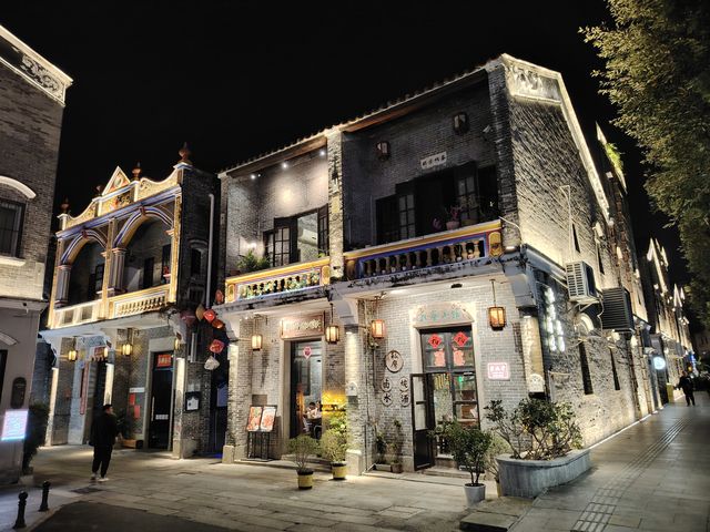 夜遊江門啟明里，2025.1.2