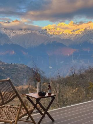 A Secluded Village Near Chengdu Where You Can Admire Snow-Capped Mountains: I Don't Want to Leave!