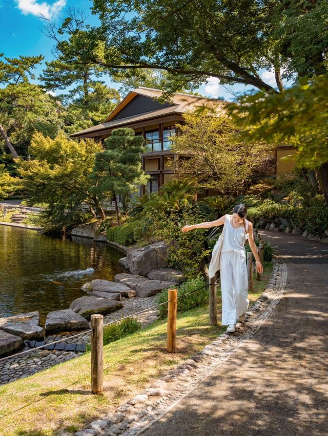 離開名古屋前，我在這個園林待了一個下午……