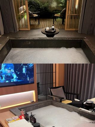 Chengdu!! Newly opened! A room with a private hot spring is so nice.