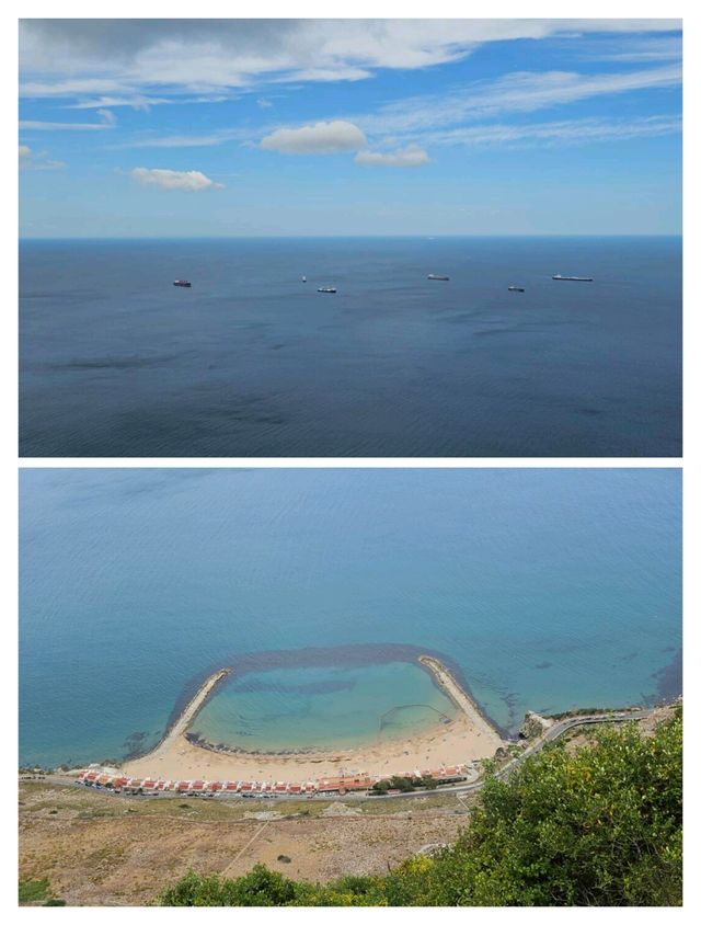直布羅陀，一眼望穿歐非大陸的夢幻之地。