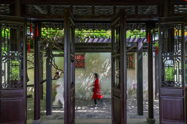 綠意盎然，四月中下旬初遊虎丘