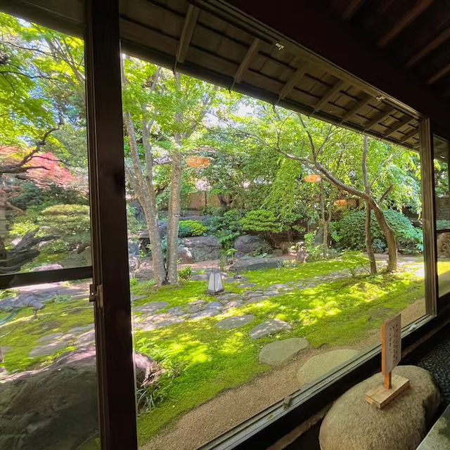 前野原溫泉 さやの湯処｜東京板橋區的苔蘚枯山水秘境