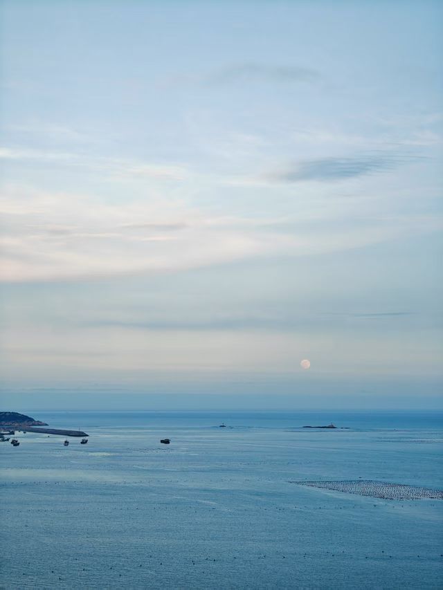 霞浦嘅藍，係上帝打翻嘅調色盤