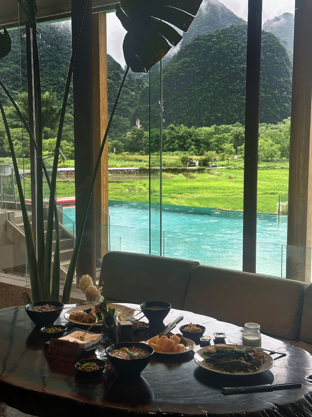 藏喺陽朔水稻田度假酒店，我願稱之為仙境酒店！！
