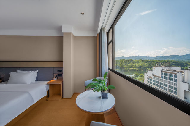 婺源近婺女洲/近弦高古城/近婺里看花夜景/高層酒店/全屋智能