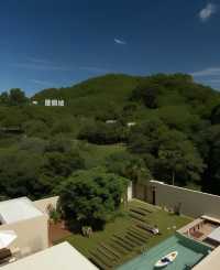 湖州莫干山上嘅泳池獨棟staycation