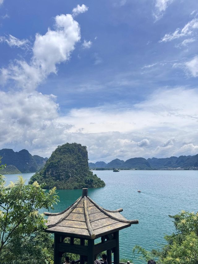 靖西“水上桂林”渠洋湖～～領略不一樣的異國風情