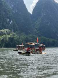 Bamboo rafting from XingPin