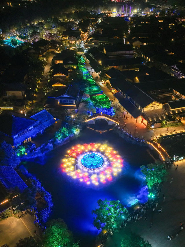 無錫拈花灣，現實版的「永夜星河」！國慶必去的禪意小鎮