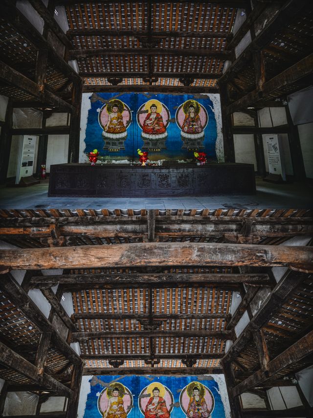 四川這座藏在村裡的元代大殿讓我破防了……