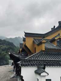 九華山煙雨仙境療癒心靈🌫️