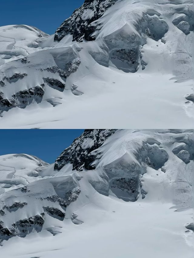 是誰闖入了瑞士少女峰的童話世界裡！