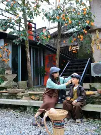 台州最美古村曬秋