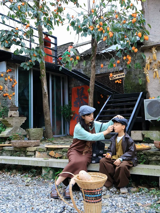 台州最美古村曬秋 台州最美古村曬秋
