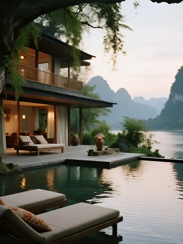 桂林親子遊天花板漓江泊隱｜帶娃住進山水畫卷！