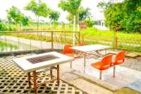 伍星小築:稻浪塘邊,烤盡鄉野煙火