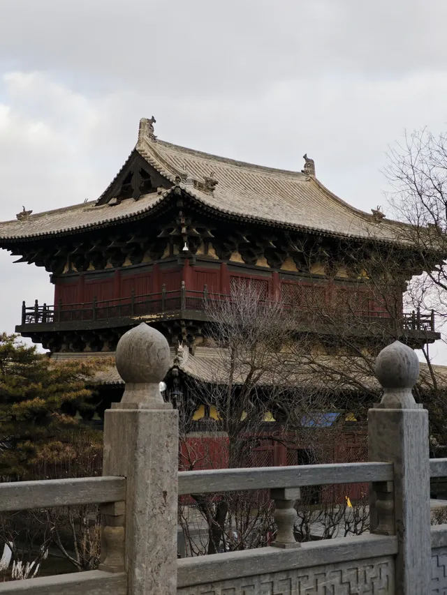 在華嚴寺，被一座千年古剎的審美震撼