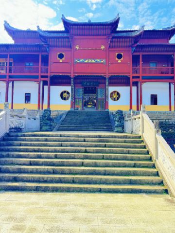 복건 장락 증각사 소수의 청정 명소