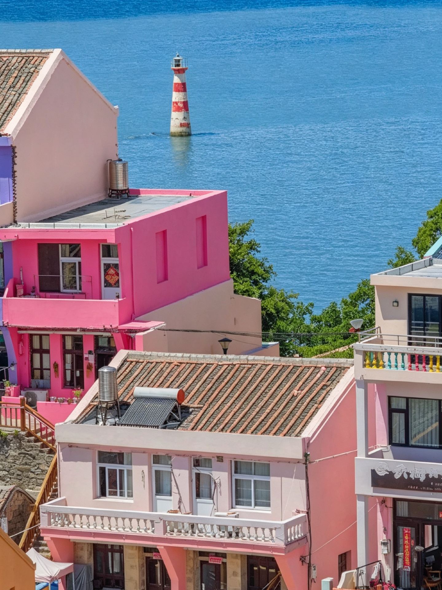 Xiaoruocun Village in Wenling! A Colorful Fairy Tale Fishing Village Hidden in the East China Sea