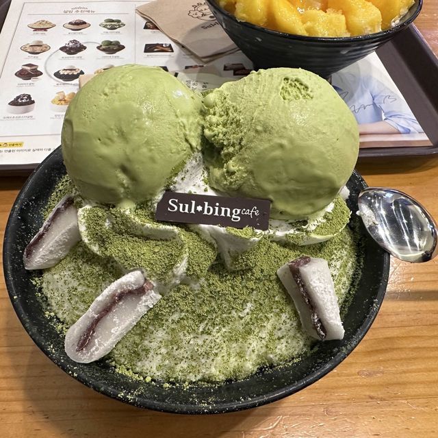 大大份的雪冰，韓國人氣甜品店（Sulbing)
