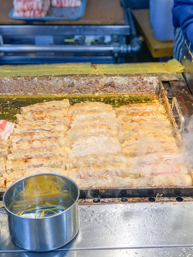 강릉 중앙시장 먹거리 닭강장부터 야키토리까지