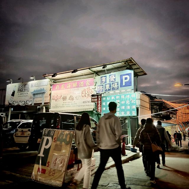 因為一張相片！專程開車去流浮山！朝聖！