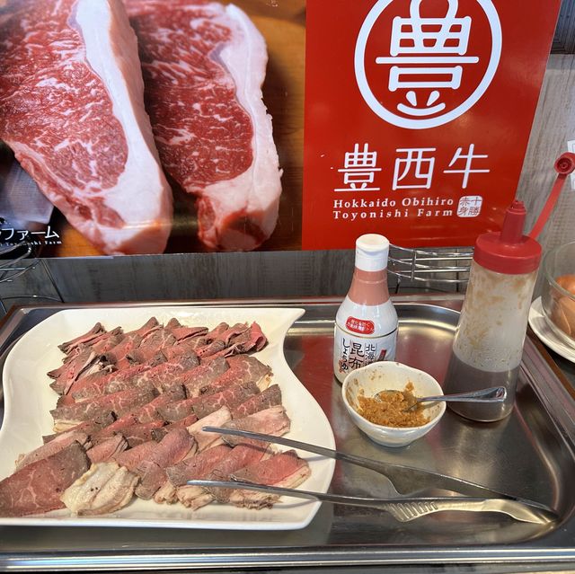 【北海道】ローストビーフと豚丼食べ放題！プレミアキャビン帯広の朝ごはん