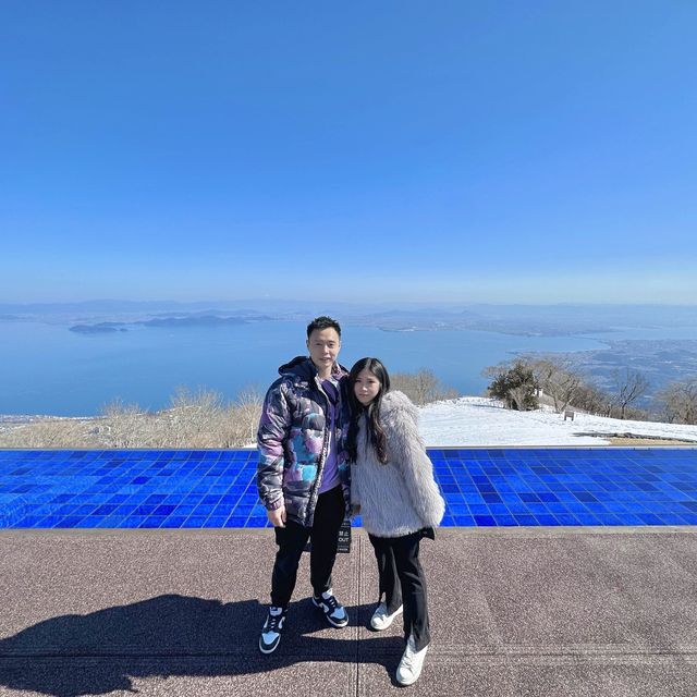 大阪必去琵琶湖🩵望住靚景飲咖啡