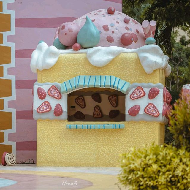 คาเฟ่ธีมหมู่บ้านขนมหวาน สวยดั่งเทพนิยาย