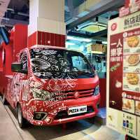 📍香港中環｜Pizza Hut美式餐車登陸中環街市！有得打卡又有限定青提批！🍕