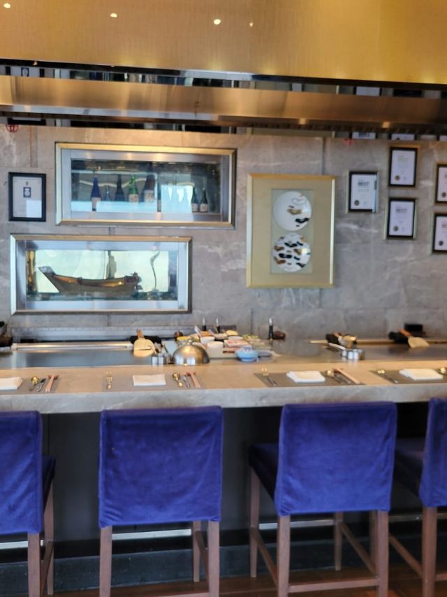 美味的海景餐廳｜鐵板燒海賀