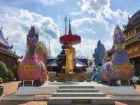 ไหว้พระที่  วัดเด่นสะหลีศรีเมืองแกน 🙏🏻🙏🏻