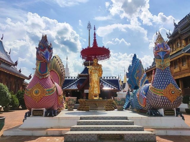 ไหว้พระที่  วัดเด่นสะหลีศรีเมืองแกน 🙏🏻🙏🏻 ไหว้พระที่  วัดเด่นสะหลีศรีเมืองแกน 🙏🏻🙏🏻