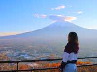 Panoramic view of Mt. Fuji (fall edition)