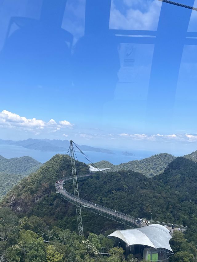 Crossing the sky at Langkawi
