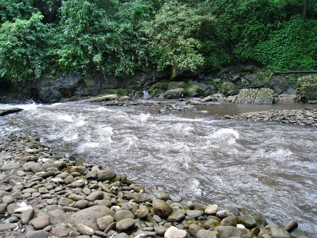 Trek to a waterfall