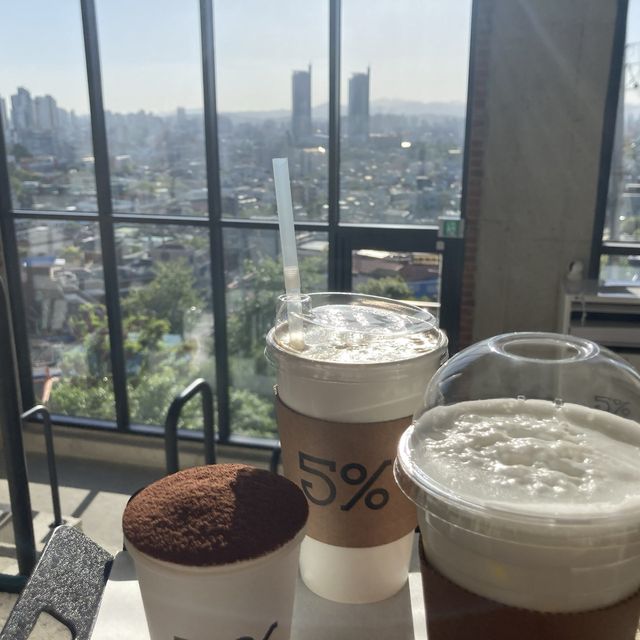 [파이브 퍼센트] 대전에서 가장 멋진 뷰를 가진 카페