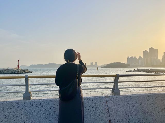 부산에서 제일 유명한 해운대 해수욕장 💙