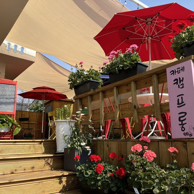 원주 태장동 캠프롱카페, 이쁜카페
