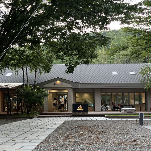 캠핑 장비 없이 캠핑 하는 방법! 스노우피크 카페 앤 다이닝에서~ 🏕️