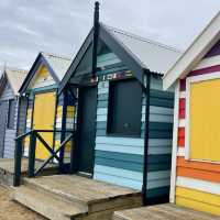 墨爾本必到彩色小屋Brighton bathing boxes