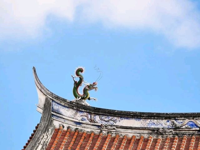 어떤 방해도 없이 오랜 시간 여유를 만끽했던 루강용산사 鹿港龍山寺