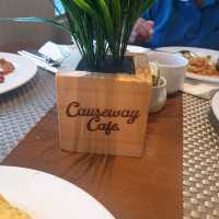 Breakast @Causeway Cafe St Giles Hotel. 