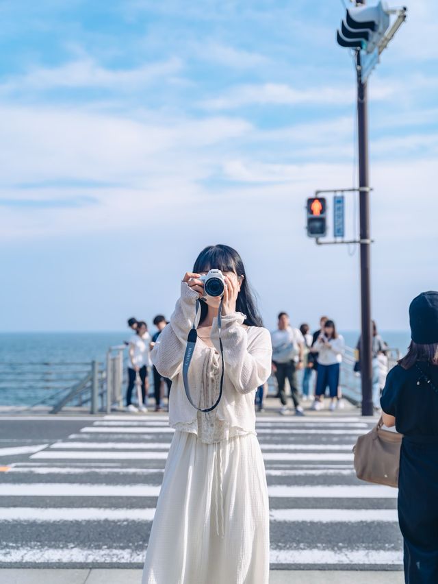 도쿄 근교여행 가마쿠라, 시치리가하마 해변