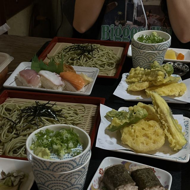 일본 교토 우지에서 맛보는 정갈한 말차 소바 도리키쿠